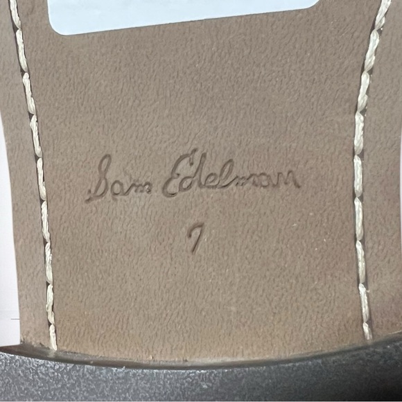 🌻NEW w/tags Sam Edelman Tan Suede Nolynn Women’s Boots Size 7 - Picture 12 of 12